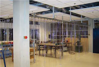 Защитные шторы для защиты от пыли, дыма, влаги - фото 2 Защитные шторы для защиты от пыли, дыма, влаги - фото 2