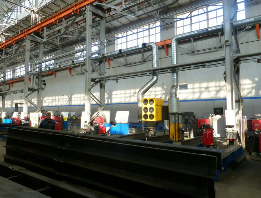 Системы вентиляции сварочных производств