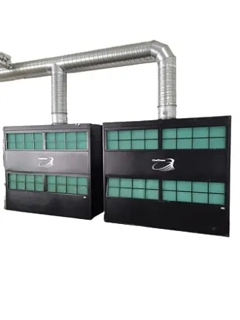 Вытяжные системы JAP для зоны свободной окраски c распылителем Вытяжные системы JAP для зоны свободной окраски c распылителем