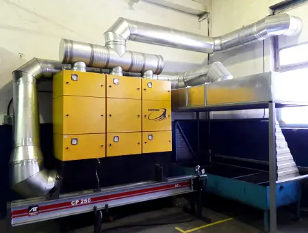 Стационарный фильтр масляного тумана/дыма ME-31/32 Стационарный фильтр масляного тумана/дыма ME-31/32