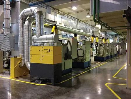 Стационарный фильтр масляного тумана/дыма ME-41/42 - фото 2 Стационарный фильтр масляного тумана/дыма ME-41/42 - фото 2