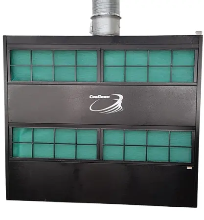 Вытяжные системы JAP для зоны свободной окраски c распылителем Вытяжные системы JAP для зоны свободной окраски c распылителем