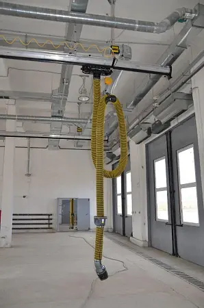 Пряморельсовая вытяжная система STR Пряморельсовая вытяжная система STR